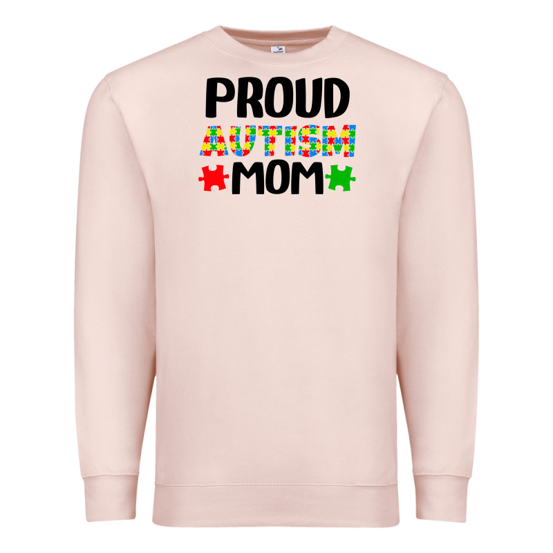 Autism Awareness Puzzle Theme Premium Sweatshirt by CowhideDigitalArt | Teevron
