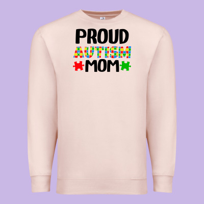 Autism Awareness Puzzle Theme Premium Sweatshirt Designed By Cowhidedigitalart