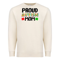 Sandshell autism awareness puzzle theme Premium Sweatshirt - CowhideDigitalArt