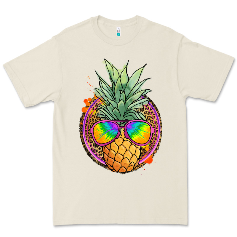 Pineapple And Glasses Premium Tee by JahusDesignShop | Teevron