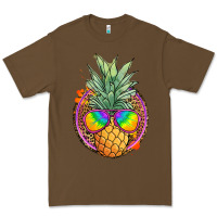 Cacao pineapple and glasses Premium Tee - JahusDesignShop