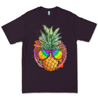 Plum pineapple and glasses Premium Tee - JahusDesignShop