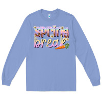 Colony Blue Spring break Long Sleeve Tee - NancyCooperArtShop