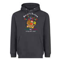 Smoke logo for rosys saon mexicano Heavyweight Hoodie - CowhideDigitalArt