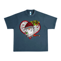 Midnight Navy Valentine's Day Gnome Urban Heavy Tee - Bettercallsaul