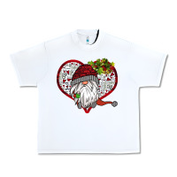 White Valentine's Day Gnome Urban Heavy Tee - Bettercallsaul