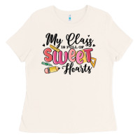 Bone my class is full of sweethearts Ladies Tee - MaliasSmallBusiness