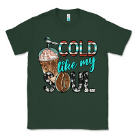 Sports Green cold like my soul with coffee Classic Tee - BarkalooDesign