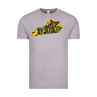 Vintage Zinc Kentucky Map Western Sunflower Pattern Vintage Tee - Bettercallsaul