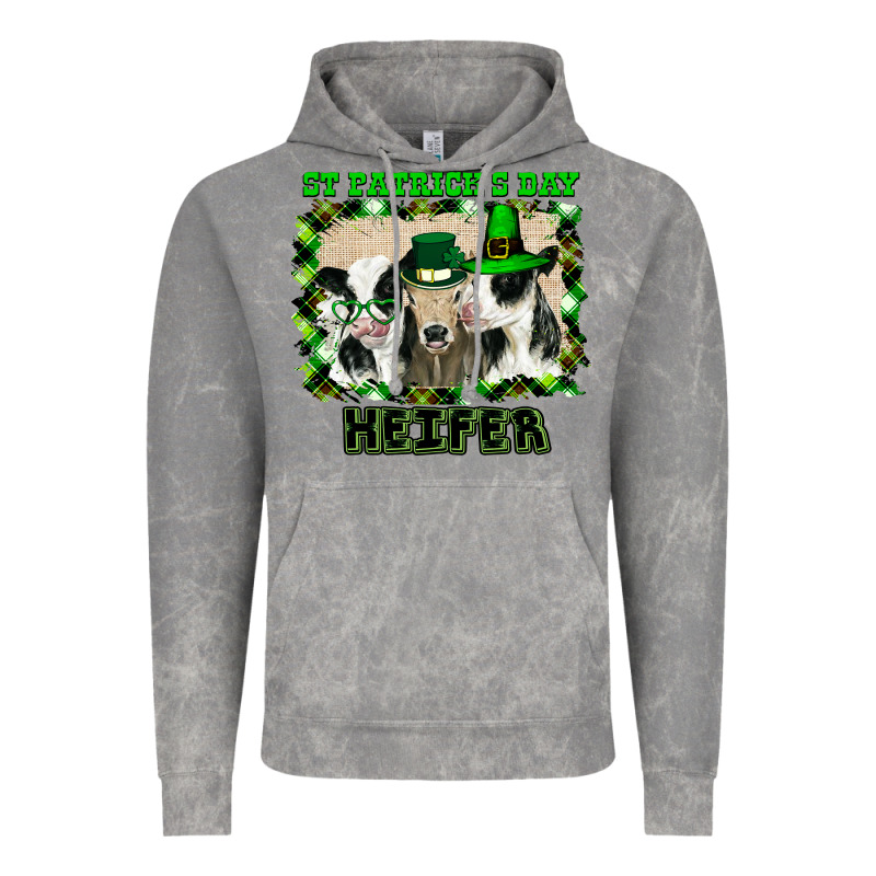 St Patricks Day Heifer Vintage Hoodie by Bettercallsaul | Teevron
