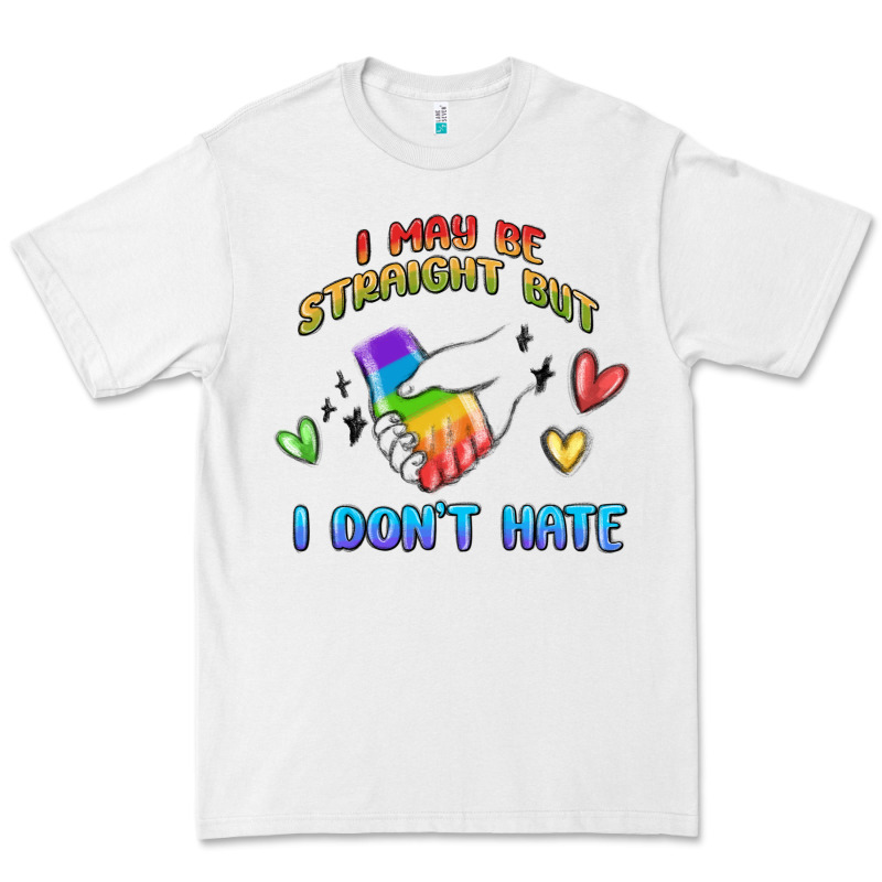 I May Be Straight Pride Day Premium Tee by MaliasSmallBusiness | Teevron