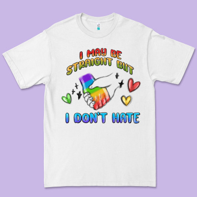 I May Be Straight Pride Day Premium Tee Designed By Maliassmallbusiness