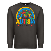 Smoke proud autism mom rainbow Premium Sweatshirt - CowhideDigitalArt