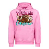 Fuchsia Pink Tackle Cancer Urban Hoodie - Artiststas