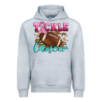 Heather Grey Tackle Cancer Urban Hoodie - Artiststas