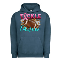 Pigment Midnight Navy Tackle Cancer Urban Hoodie - Artiststas