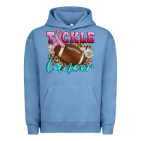 Pigment Pebble Blue Tackle Cancer Urban Hoodie - Artiststas
