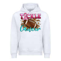 White Tackle Cancer Urban Hoodie - Artiststas