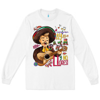White Ay, ay, ay canta y no llores! Long Sleeve Tee - NancyCooperArtShop