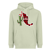 Matcha Merry Christmas Heavyweight Hoodie - CowhideDigitalArt