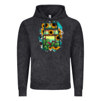 Alabama Map Sunflower Cactus Serape Vintage Hoodie | Teevron