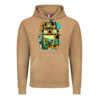 Vintage Camel Alabama Map Sunflower Cactus Serape Vintage Hoodie - RanaPortraitStore