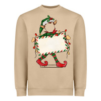 Mushroom customize christmas elf Heavyweight Sweatshirt - CowGirlArtShop