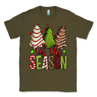 Army Green tis the season christmas cakes Classic Tee - Jasminsmagicworld
