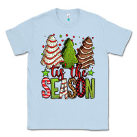 Dusty Blue tis the season christmas cakes Classic Tee - Jasminsmagicworld