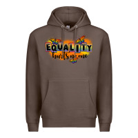 Coffee Equality hurts no one Premium Hoodie - FaDigitalArtStudio