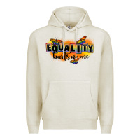 Oatmeal Heather Equality hurts no one Premium Hoodie - FaDigitalArtStudio