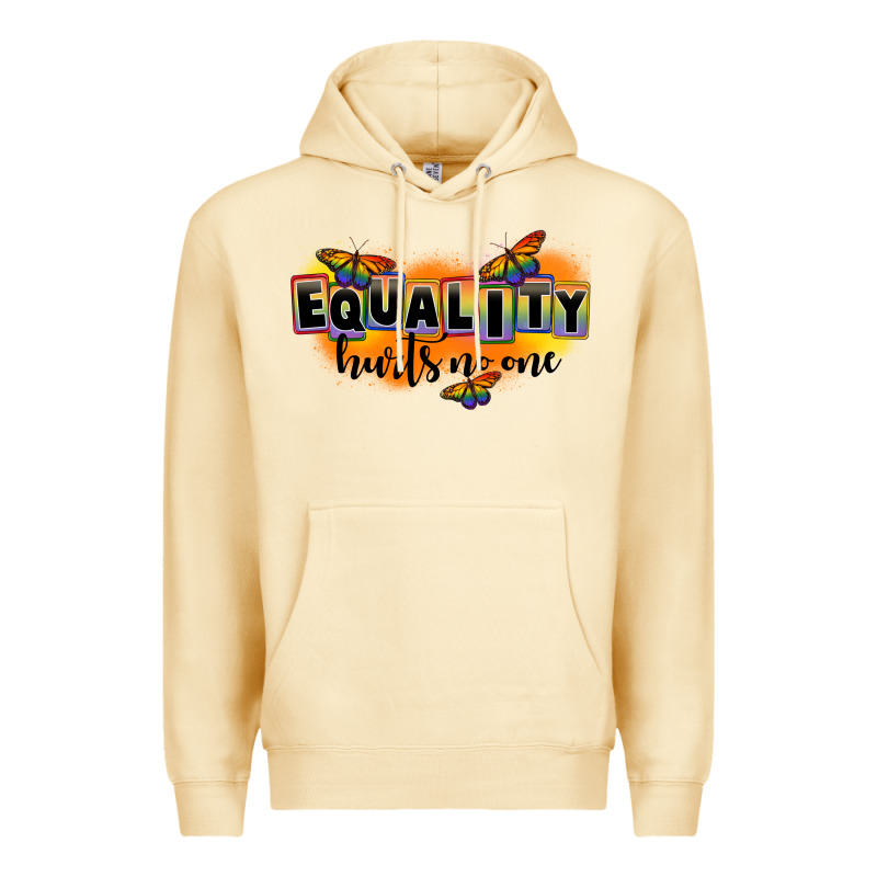 Equality Hurts No One Premium Hoodie by FaDigitalArtStudio | Teevron
