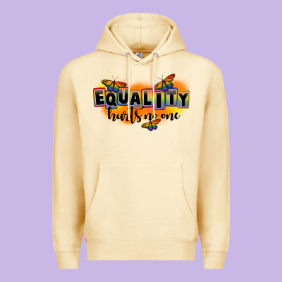 Equality Hurts No One Premium Hoodie Designed By Fadigitalartstudio