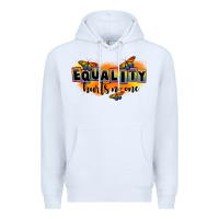 White Equality hurts no one Premium Hoodie - FaDigitalArtStudio