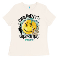Bone somebody's feral wrestling mom Ladies Tee - MaliasSmallBusiness