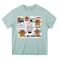 Arona cow farm life Heavy Core Tee - MaliasSmallBusiness