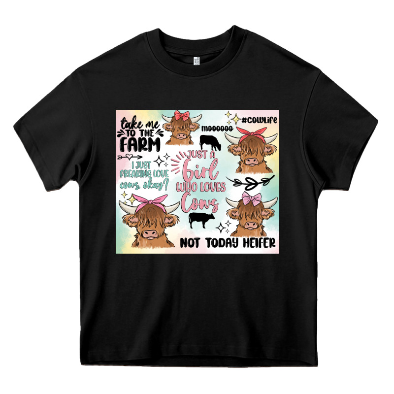 Cow Farm Life Heavy Core Tee by MaliasSmallBusiness | Teevron