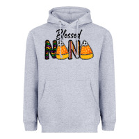 Heather Grey Blessed nana Heavyweight Hoodie - CowhideDigitalArt