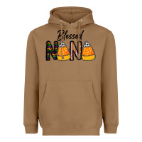 Toasted Coconut Blessed nana Heavyweight Hoodie - CowhideDigitalArt