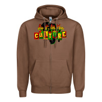 Chestnut Do it for the culture Zipper Hoodie - FaDigitalArtStudio