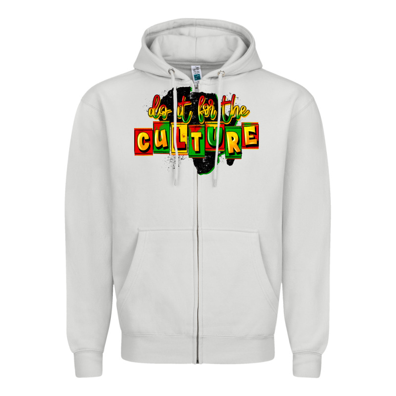 Do It For The Culture Zipper Hoodie by FaDigitalArtStudio | Teevron