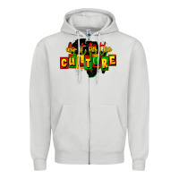 Dove Grey Do it for the culture Zipper Hoodie - FaDigitalArtStudio