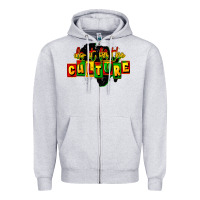 Heather Grey Do it for the culture Zipper Hoodie - FaDigitalArtStudio