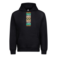 Black fall pattern Urban Hoodie - Artiststas