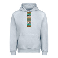 Heather Grey fall pattern Urban Hoodie - Artiststas