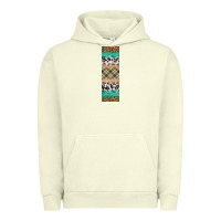 Pigment Pistachio fall pattern Urban Hoodie - Artiststas