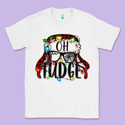 Oh Fudge Christmas Story Classic Tee Designed By Jasminsmagicworld