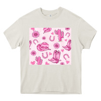 Cream cowgirl valentine's day Heavy Core Tee - MaliasSmallBusiness
