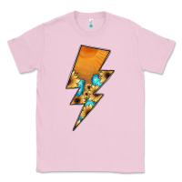 Bubblegum Pink Lightning Bolt Classic Tee - JahusDesignShop