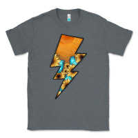 Charcoal Heather Lightning Bolt Classic Tee - JahusDesignShop